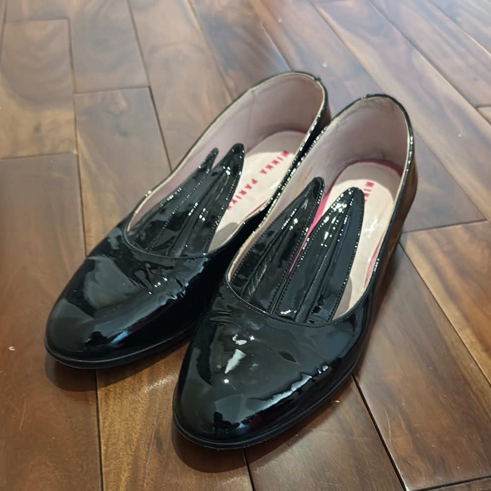 Black Patent Leather Loafers